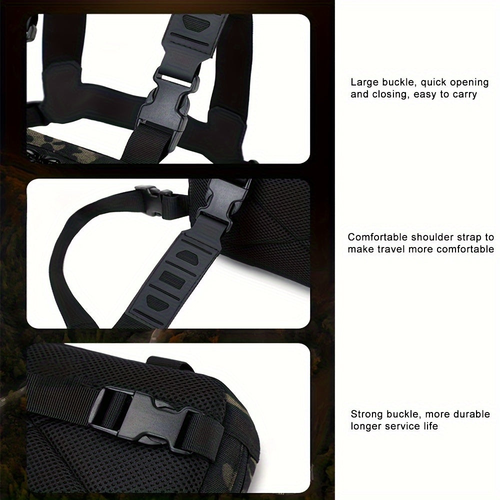 Multifunctional Outdoor Backpack For Men And Women, Sports Backpack, Fishing Backpack, Tool Bag, Camping Chest Bag