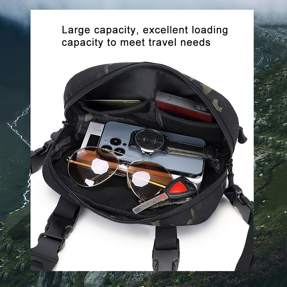 Multifunctional Outdoor Backpack For Men And Women, Sports Backpack, Fishing Backpack, Tool Bag, Camping Chest Bag