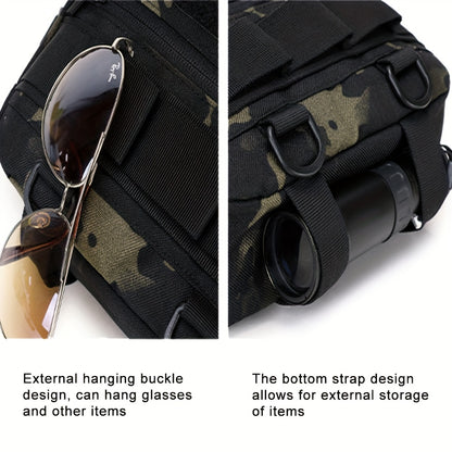 Multifunctional Outdoor Backpack For Men And Women, Sports Backpack, Fishing Backpack, Tool Bag, Camping Chest Bag