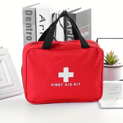Emergency First Aid Kit With 184 Pieces, Portable Survival First Aid Kit For Home Outdoor Rescue