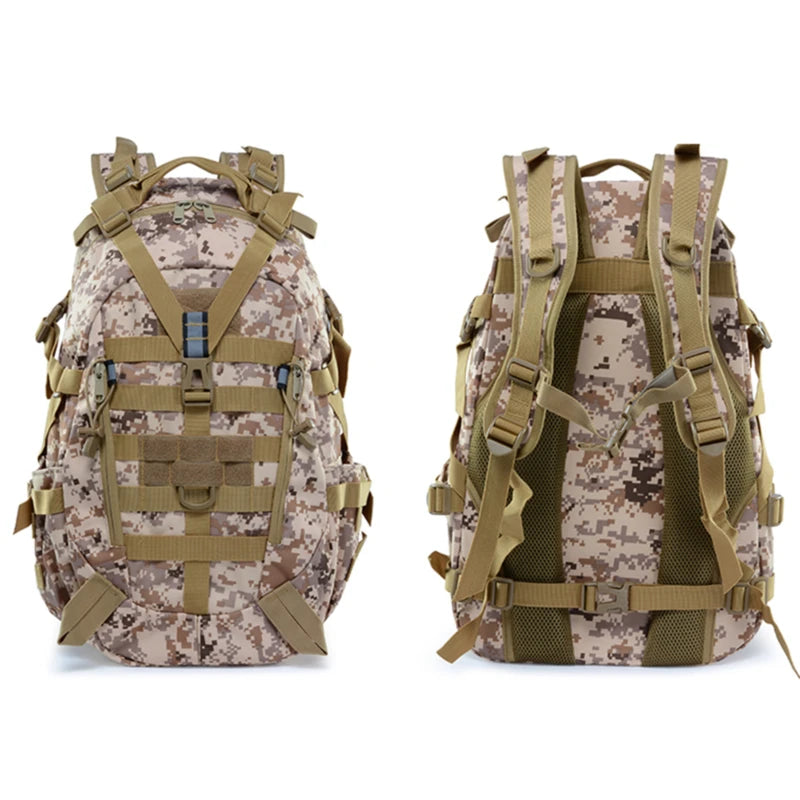 Outdoor Backpacks Men Large Capacity Bags Camouflage Trekking Camping Hiking Bag Waterproof Backpack For Male