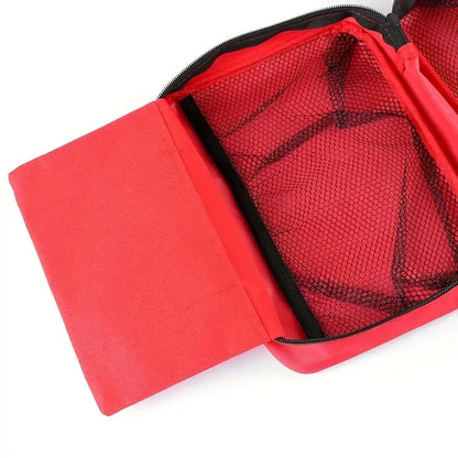 Emergency First Aid Kit With 184 Pieces, Portable Survival First Aid Kit For Home Outdoor Rescue